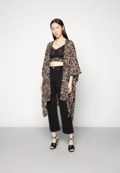 Anna Field Cape - Brown/Black