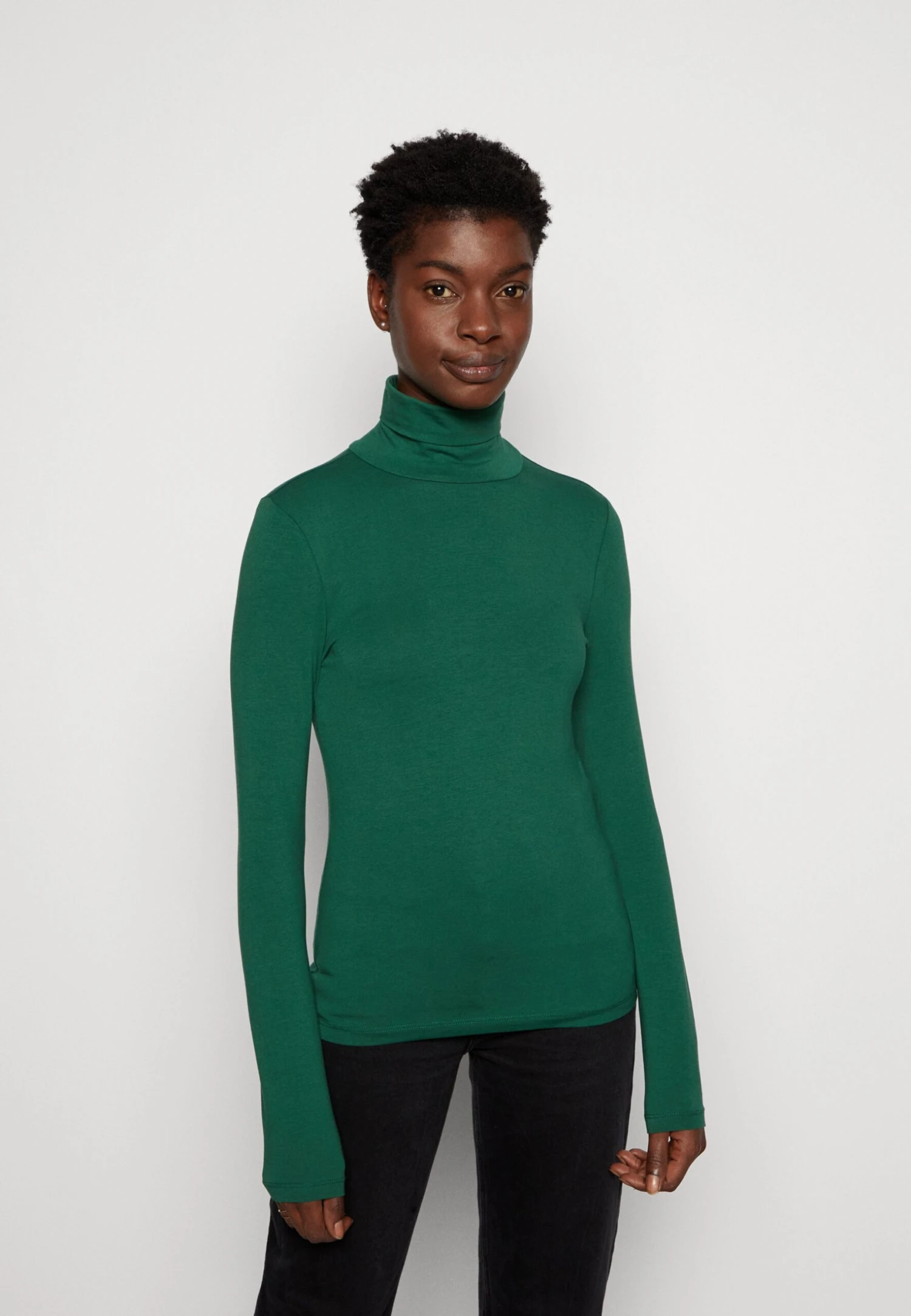 Anna Field Long Sleeved Top - Dark Green 1 Anna Field Long Sleeved Top - Dark Green
