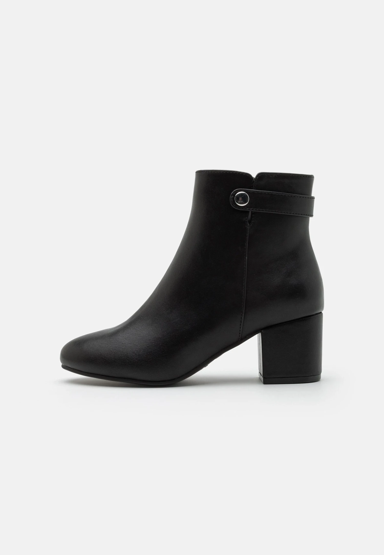 Wide Fit - Classic Ankle Boots - Black 2 Wide Fit - Classic Ankle Boots - Black - Image 2