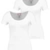 Anna Field 2 Pack- Basic T-Shirt - White