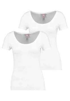 Anna Field 2 Pack- Basic T-Shirt - White