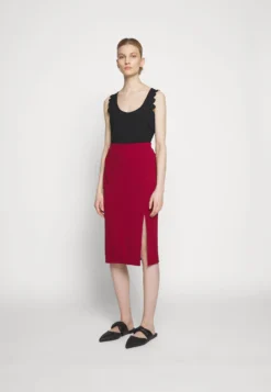Anna Field Pencil Skirt - Dark Red -Style Hub Shop 1a4811d8b8b844c18ea957f12d0c985c scaled