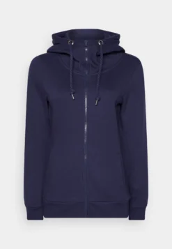 Anna Field Zip-Up Sweatshirt - Dark Blue