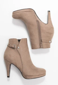 Anna Field High Heeled Ankle Boots - Taupe -Style Hub Shop 22f3fde751f649b5b145288d1b86dd64 scaled