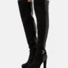 Anna Field Over-The-Knee Boots - Black
