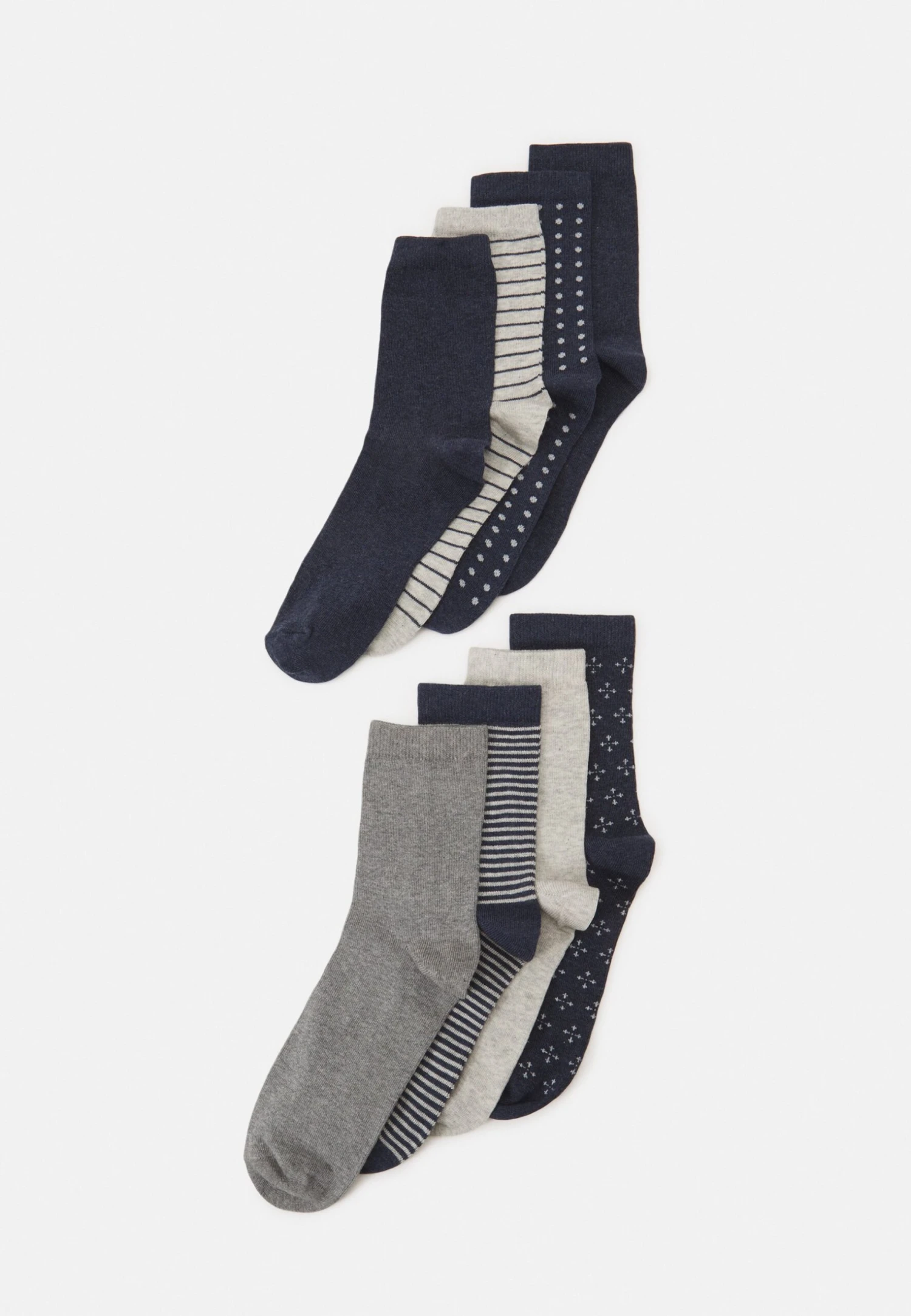 Anna Field 8Pack - Socks - Dark Blue 1 Anna Field 8Pack - Socks - Dark Blue