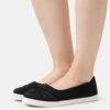 Anna Field Slip-Ons - Black