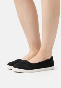 Anna Field Slip-Ons - Black