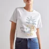 Anna Field Hattie Pineapple Puff - Print T-Shirt - White