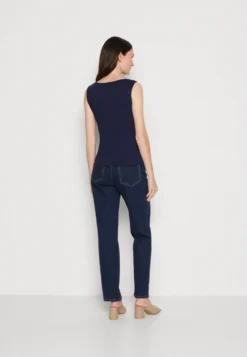 Anna Field Top - Dark Blue -Style Hub Shop 45a7e67b858746bcaf39953489c86cf3 scaled