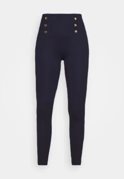 Anna Field Punto Leggings With Button Detail - Leggings - Trousers - Dark Blue -Style Hub Shop 46a980d243e44bd0bc0b317bca04d1ba scaled