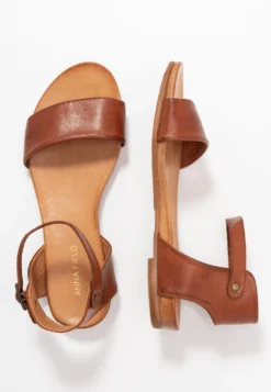 Anna Field Leather- Sandals - Cognac -Style Hub Shop 4dee10d858114e71904d616bea813c7b scaled