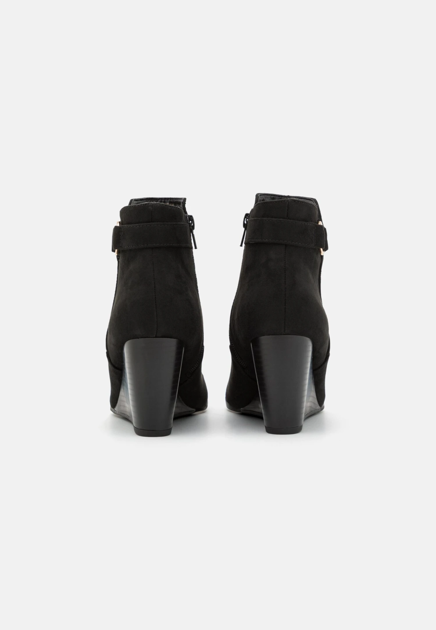 Anna Field Wedge Ankle Boots - Black 4 Anna Field Wedge Ankle Boots - Black - Image 4