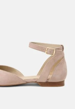 Anna Field Leather - Ankle Strap Ballet Pumps - Beige -Style Hub Shop 5de5a942da5943328290f1b6cb15b416 scaled