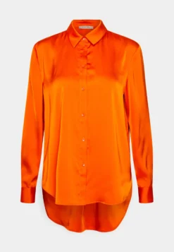 Anna Field Button-Down Blouse - Orange -Style Hub Shop 6099446b7fef4ad89414ef2a8eb17ae3 scaled