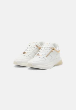 Anna Field Leather- Trainers - White/Gold -Style Hub Shop 686a50cdb36045e0a639ae1ab987627a scaled