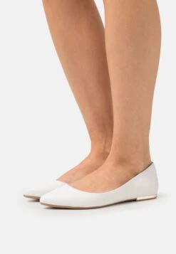 Anna Field Ballet Pumps - White