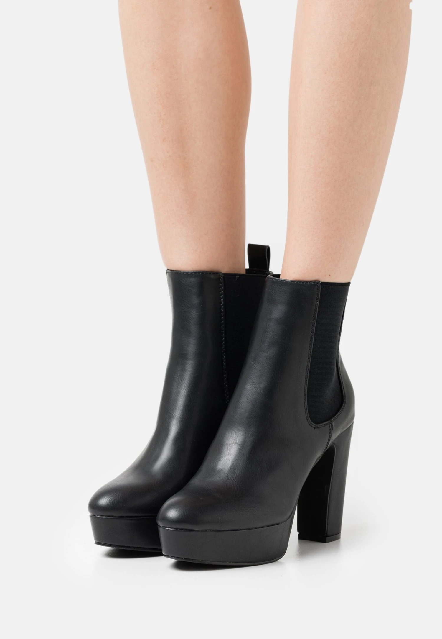 Anna Field Platform Ankle Boots - Black 1 Anna Field Platform Ankle Boots - Black