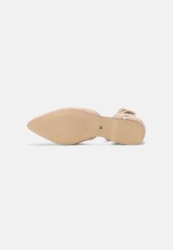 Anna Field Leather - Ankle Strap Ballet Pumps - Beige -Style Hub Shop 6d99f1fedd1740d0b7890df47481d8c9 scaled