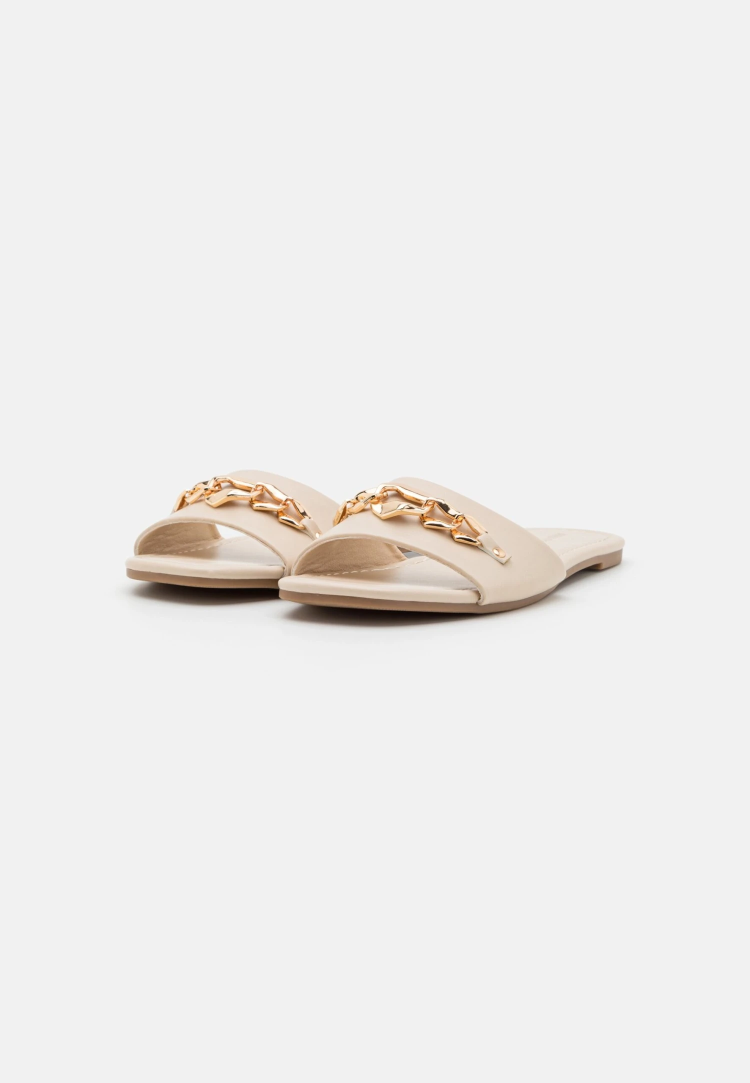 Wide Fit - Mules - Beige 3 Wide Fit - Mules - Beige - Image 3