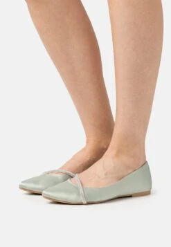 Anna Field Ballet Pumps - Green
