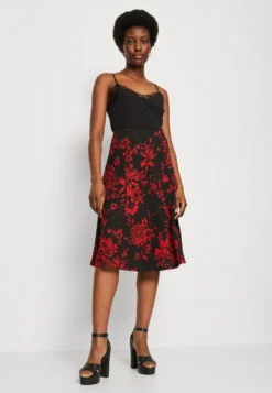 Anna Field A-Line Skirt - Red/Black -Style Hub Shop 923796820b884ff8819534e81a7358b6 scaled