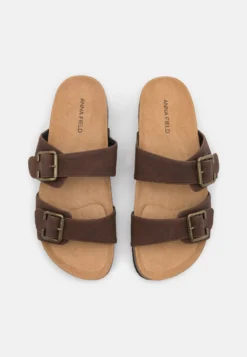 Anna Field Slippers - Dark Brown -Style Hub Shop a634cb1d81db4f5e978dc8d6e7644218 scaled