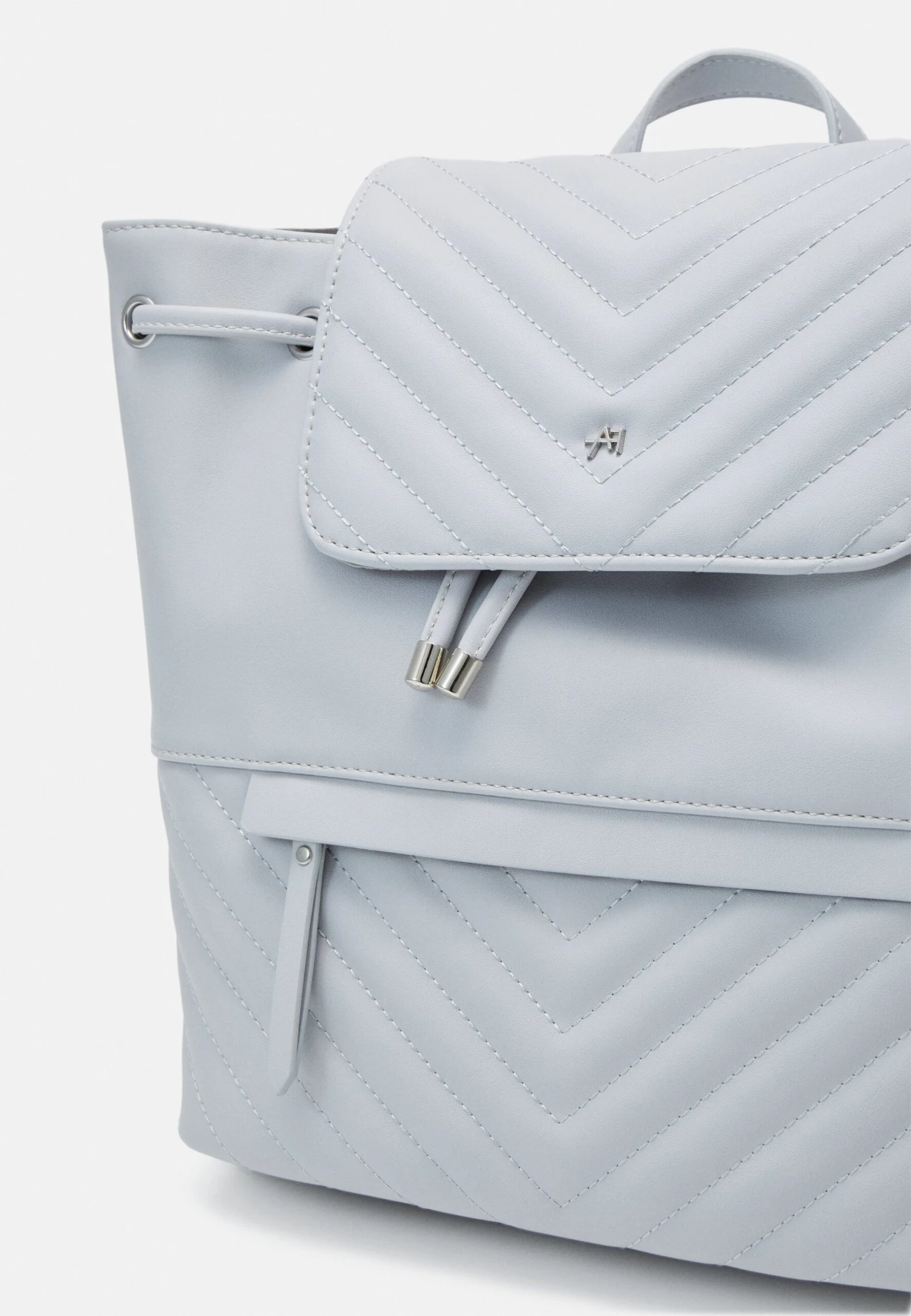 Anna Field Rucksack - Light Grey 4 Anna Field Rucksack - Light Grey - Image 4