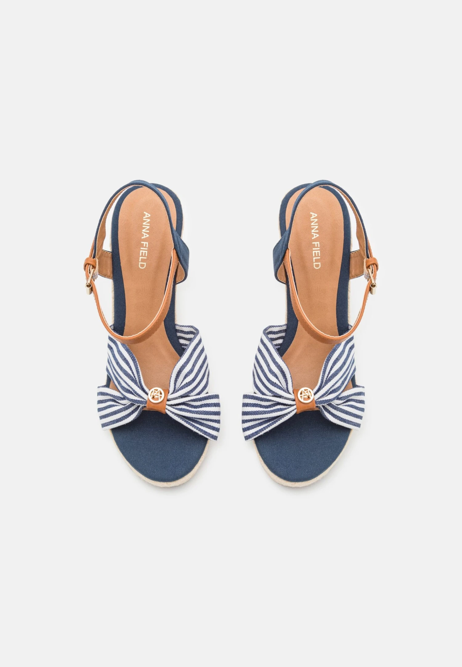 Anna Field High Heeled Sandals - Dark Blue 6 Anna Field High Heeled Sandals - Dark Blue - Image 6
