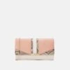 Anna Field Clutch - Offwhite/Pink