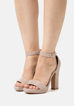 Anna Field Sandals - Rose Gold