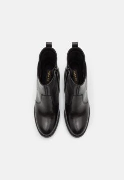 Leather- High Heeled Ankle Boots - Black -Style Hub Shop b1903eae4a1a4e83be7f36b2465f02f2 scaled