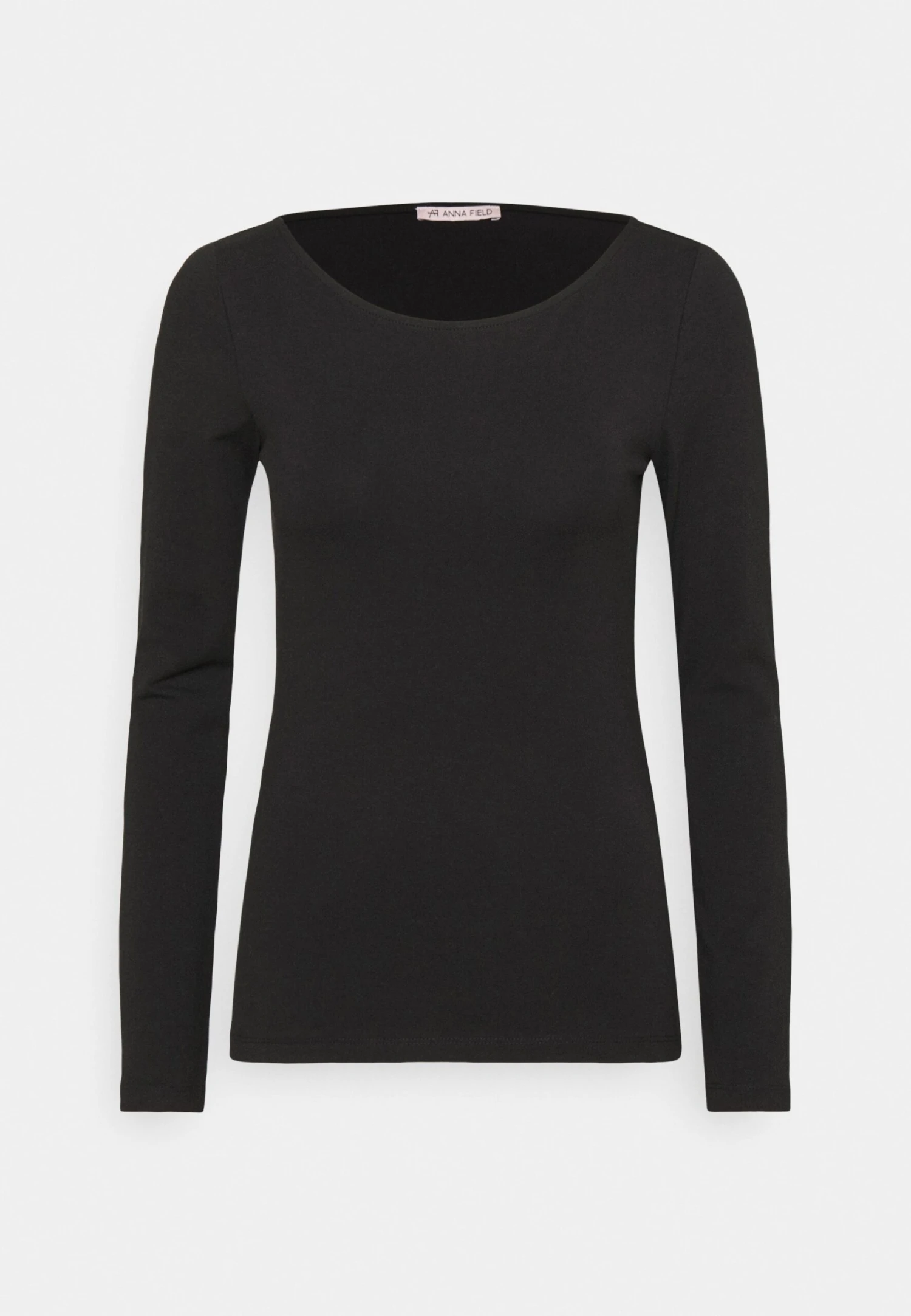 Anna Field 2 Pack - Long Sleeved Top - Black/Mottled Grey 2 Anna Field 2 Pack - Long Sleeved Top - Black/Mottled Grey - Image 2