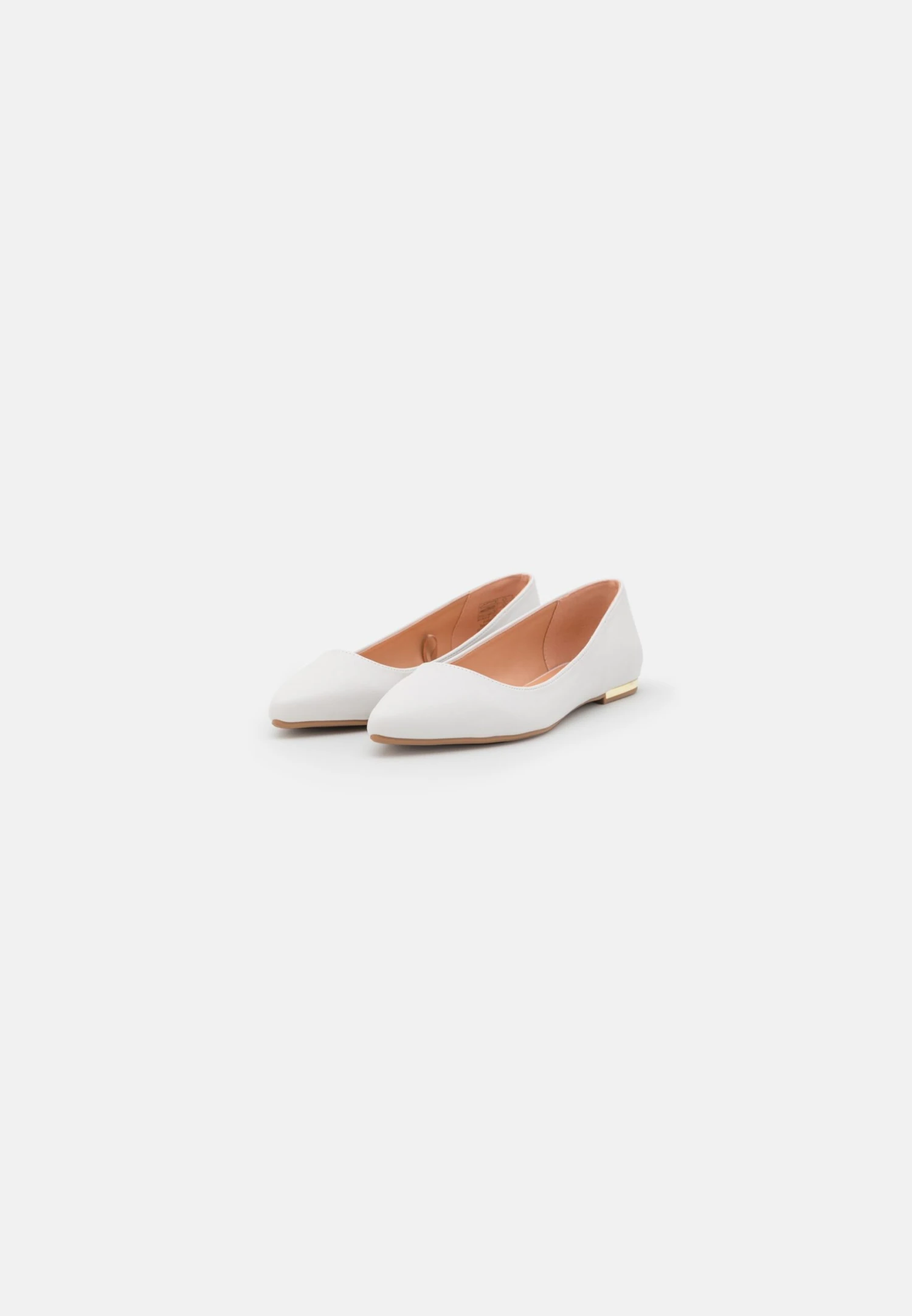 Anna Field Ballet Pumps - White 3 Anna Field Ballet Pumps - White - Image 3