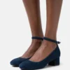 Anna Field Leather- Classic Heels - Dark Blue