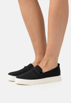 Anna Field Slip-Ons - Black