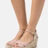 Anna Field Platform Sandals - Light Pink