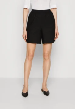 Anna Field Linen Mix - Shorts - Black