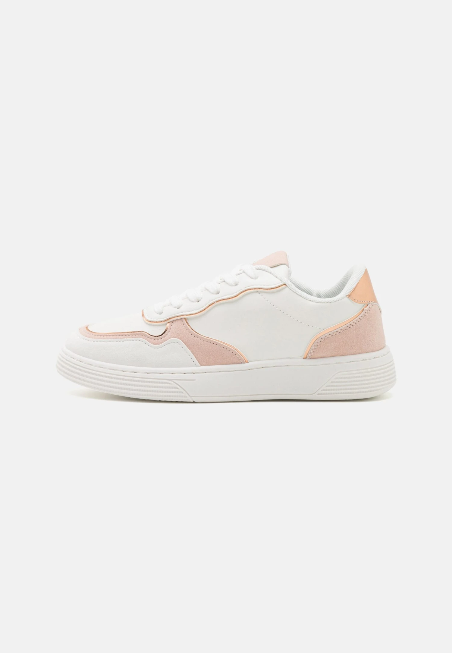 Anna Field Trainers - White/Rose Gold Coloured 2 Anna Field Trainers - White/Rose Gold Coloured - Image 2