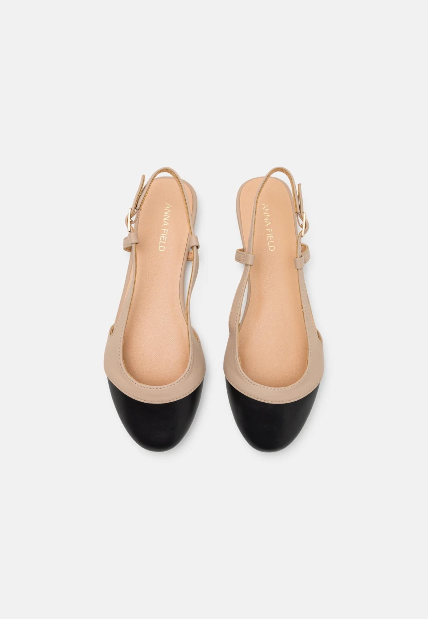 Anna Field Slingback Ballet Pumps - Beige 6 Anna Field Slingback Ballet Pumps - Beige - Image 6